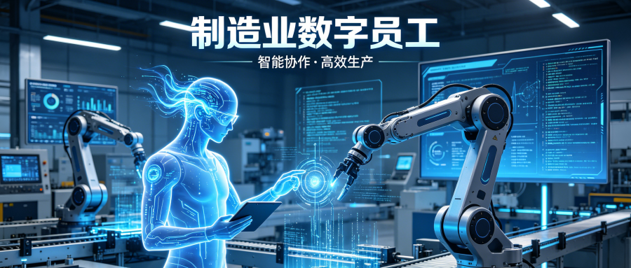 数字员工助力制造企业迈向智能化转型